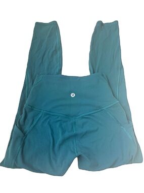 Lululemon Teal High-Rise Leggings